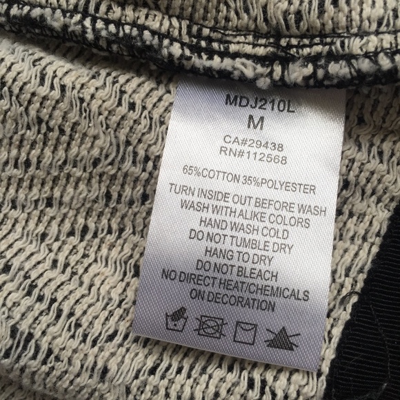 Miss Me Tribal Print Fringe Jacket - Picture 7 of 8